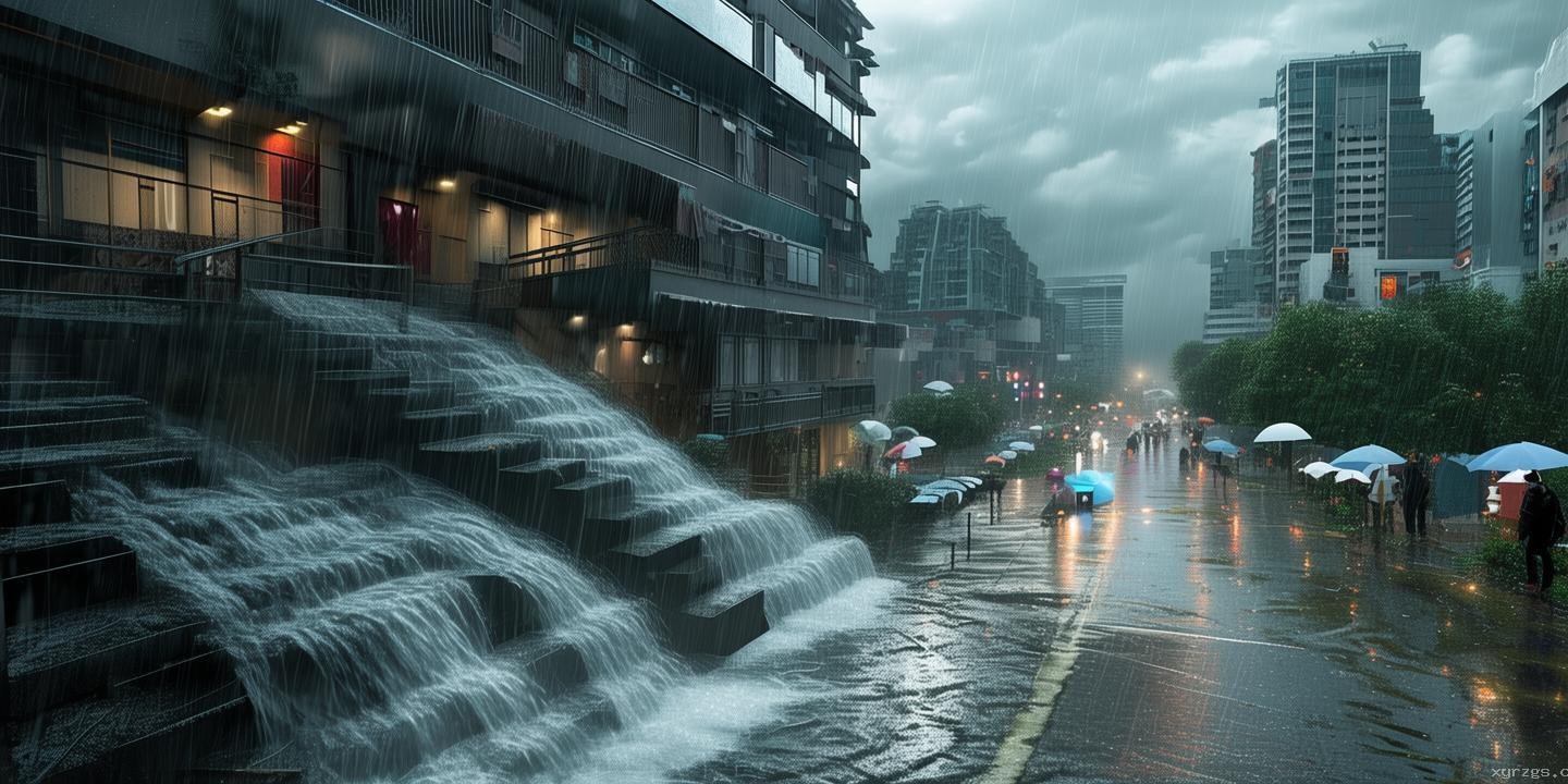 长沙暴雨深度解析：小区楼梯成瀑布背后的城市防洪挑战